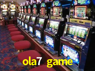 Descubra o Mundo do Cassino Online com ola7 game